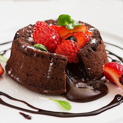 Valrhona® Chocolate Lava Cake. Frozen just Heat and Serve