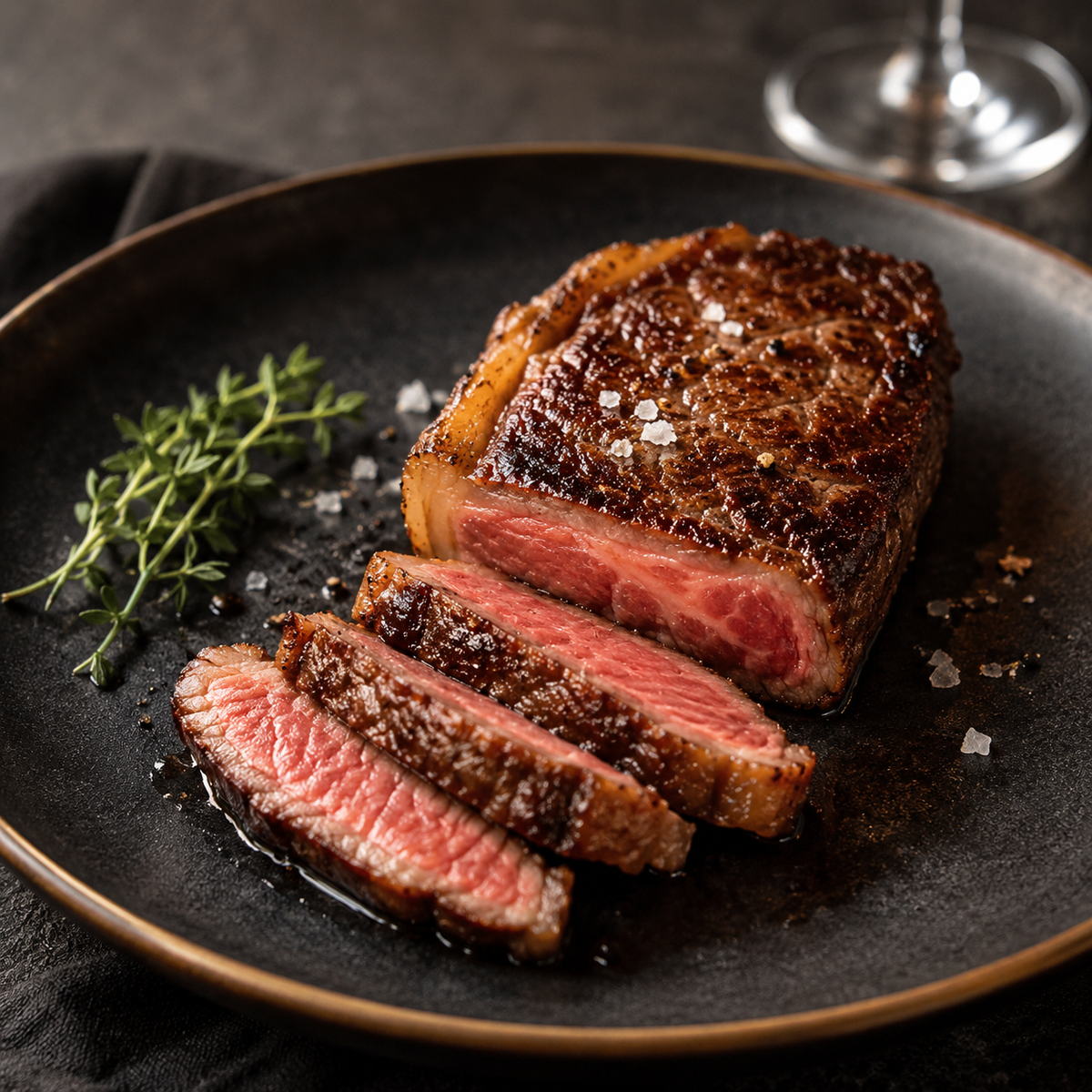 Marbling and beef flavor in balance