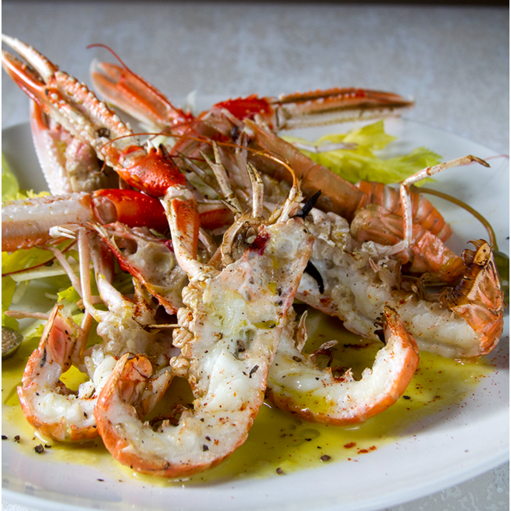 Delicate langoustine sweetness