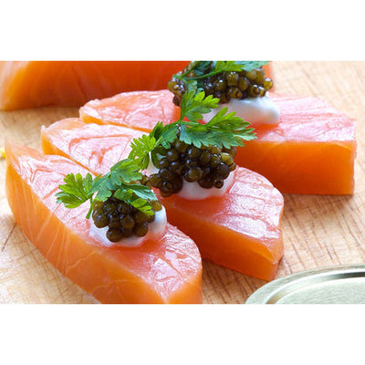 Royal Salmon Fillet loin,  / Sashimi Grade