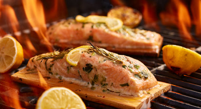 Best Cedar Plank Salmon with Garlic, Lemon and Herbs