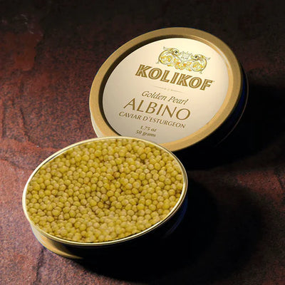 ¿Qué es el caviar albino?