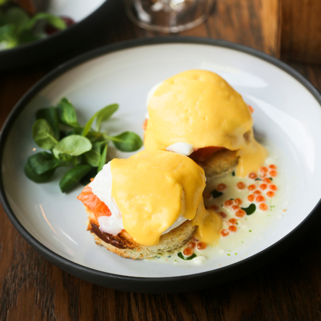 Salmon Caviar Benedict