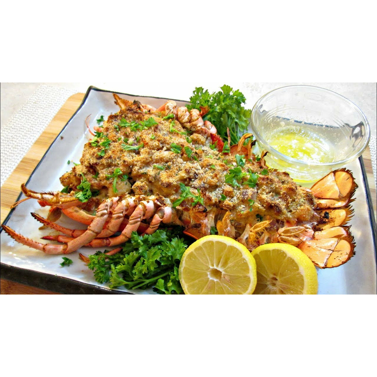 Baked Crabmeat Stuffed Maine Lobster Recipe Kolikof® Caviar & Gourmet