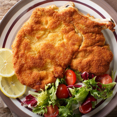 Veal Milanese is Bone-In Pounded veal chop. Buy online at Kolikof.com.