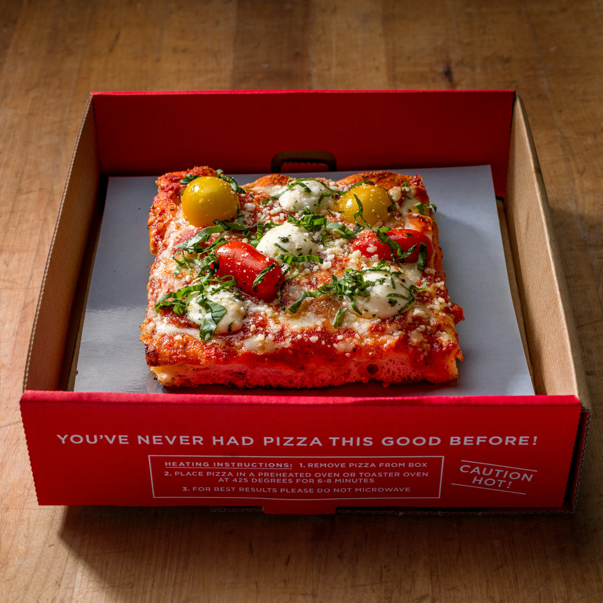 Bright tomato, cheese, and classic simplicity