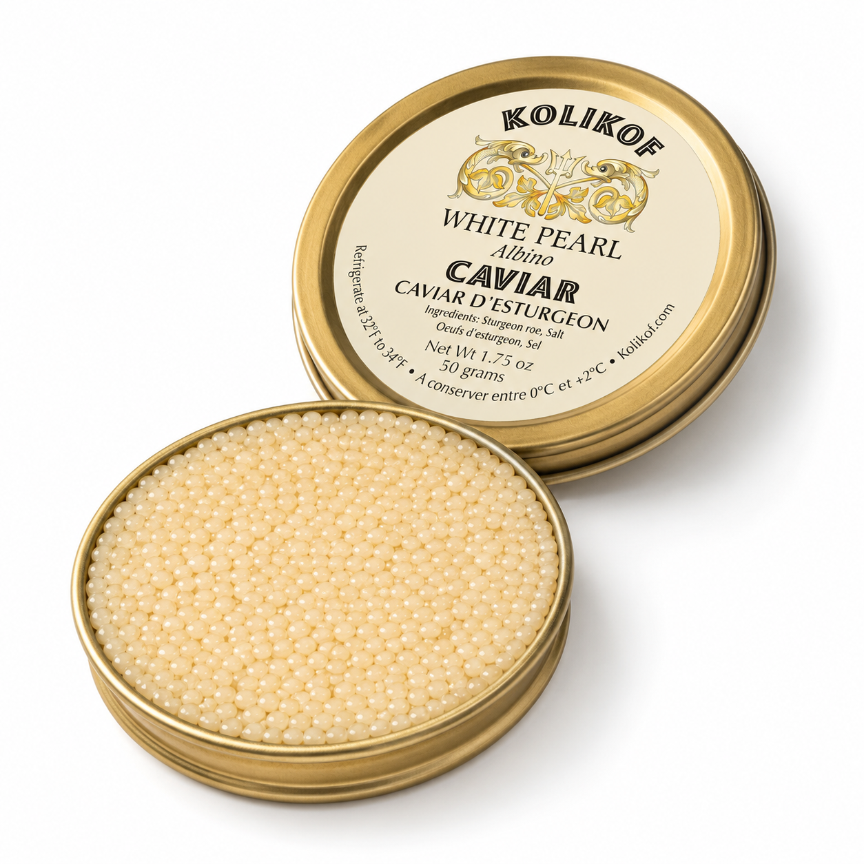 Caviar Albino Blanco