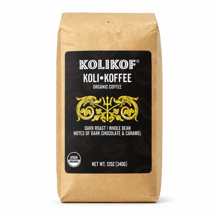 Koli•Koffee (Coffee) - Organic Dark Roast | Dark Chocolate and Caramel