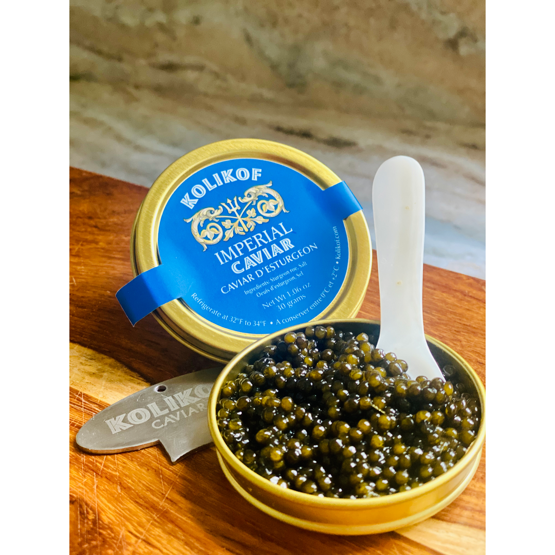 caviar fish box Sturgeon Caviar Gift Set – Kolikof® Caviar & Gourmet