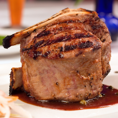 USDA Prime Bone-In Filet Mignon Steak
