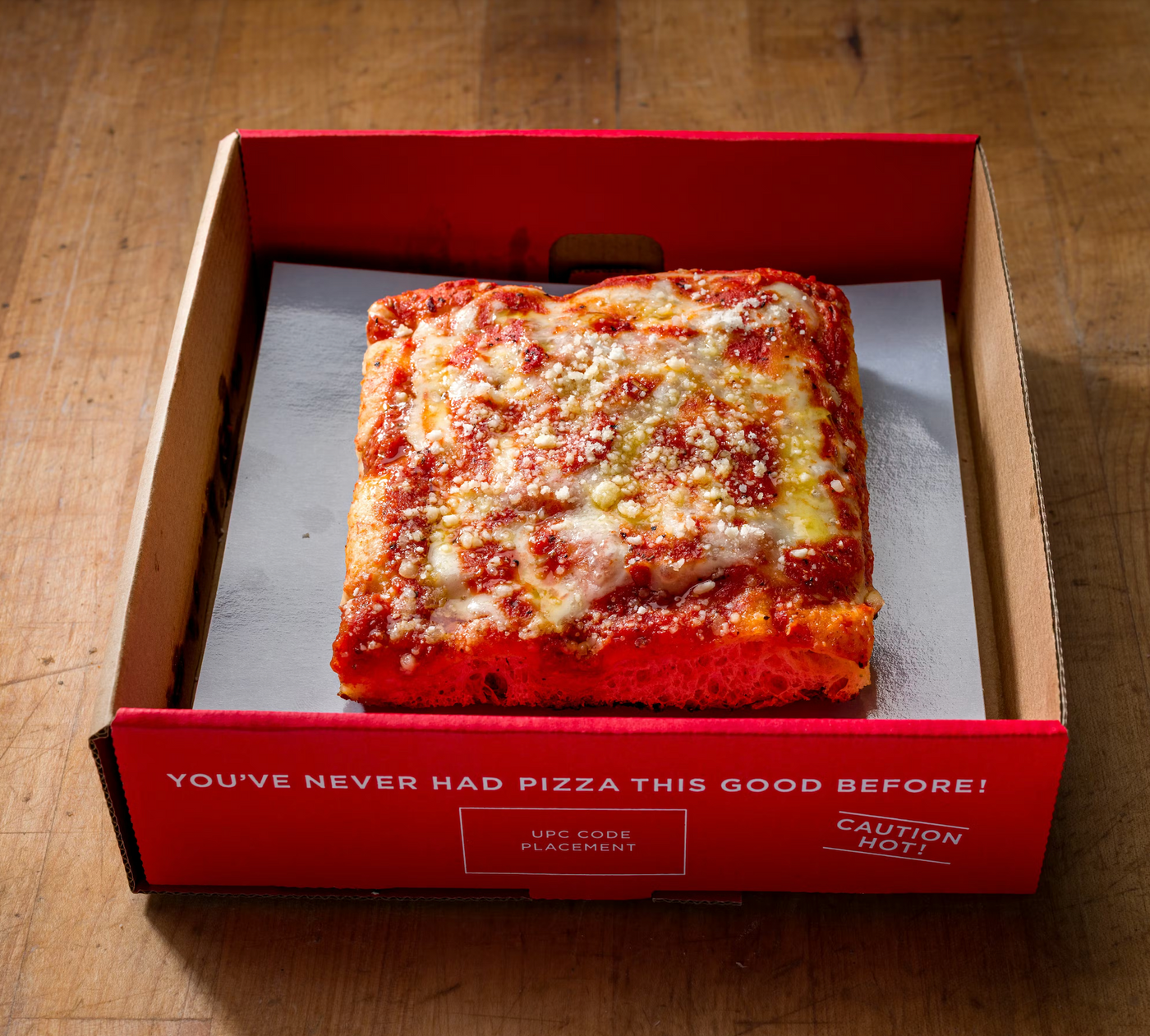 Classic Cheese Pizza Slice - Ingredients from Italy