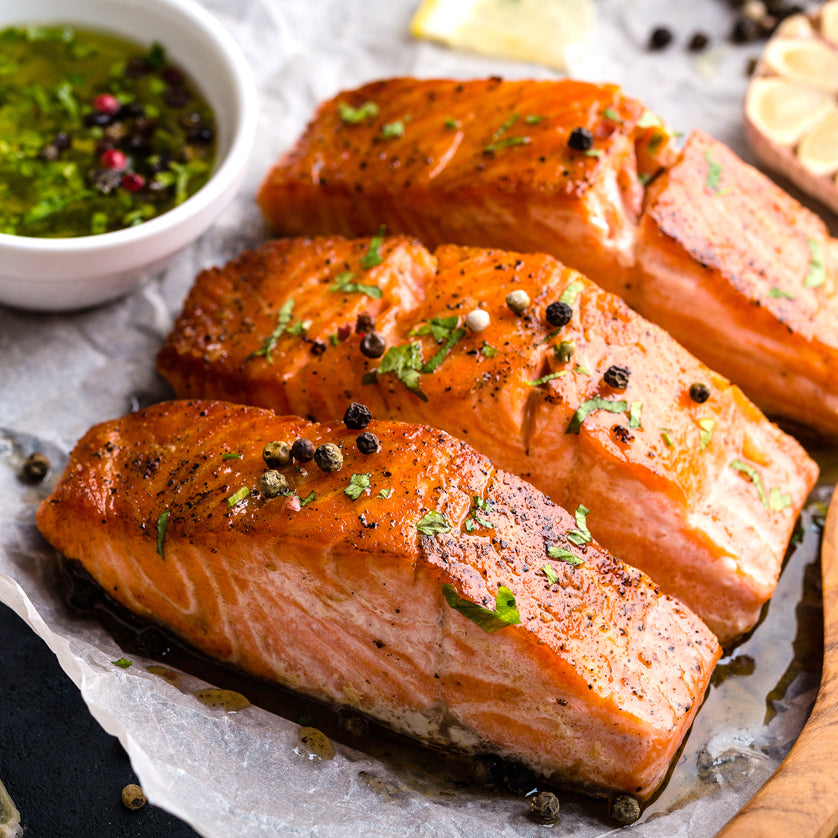 Organic Atlantic Salmon. Buy the Best Seafood Online at Kolikof.
