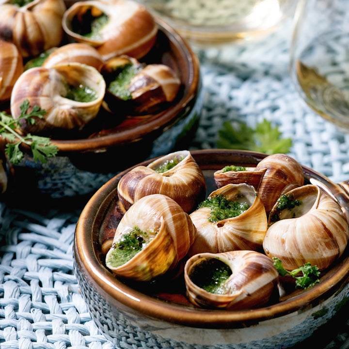 Escargot with Garlic Butter & Parsley