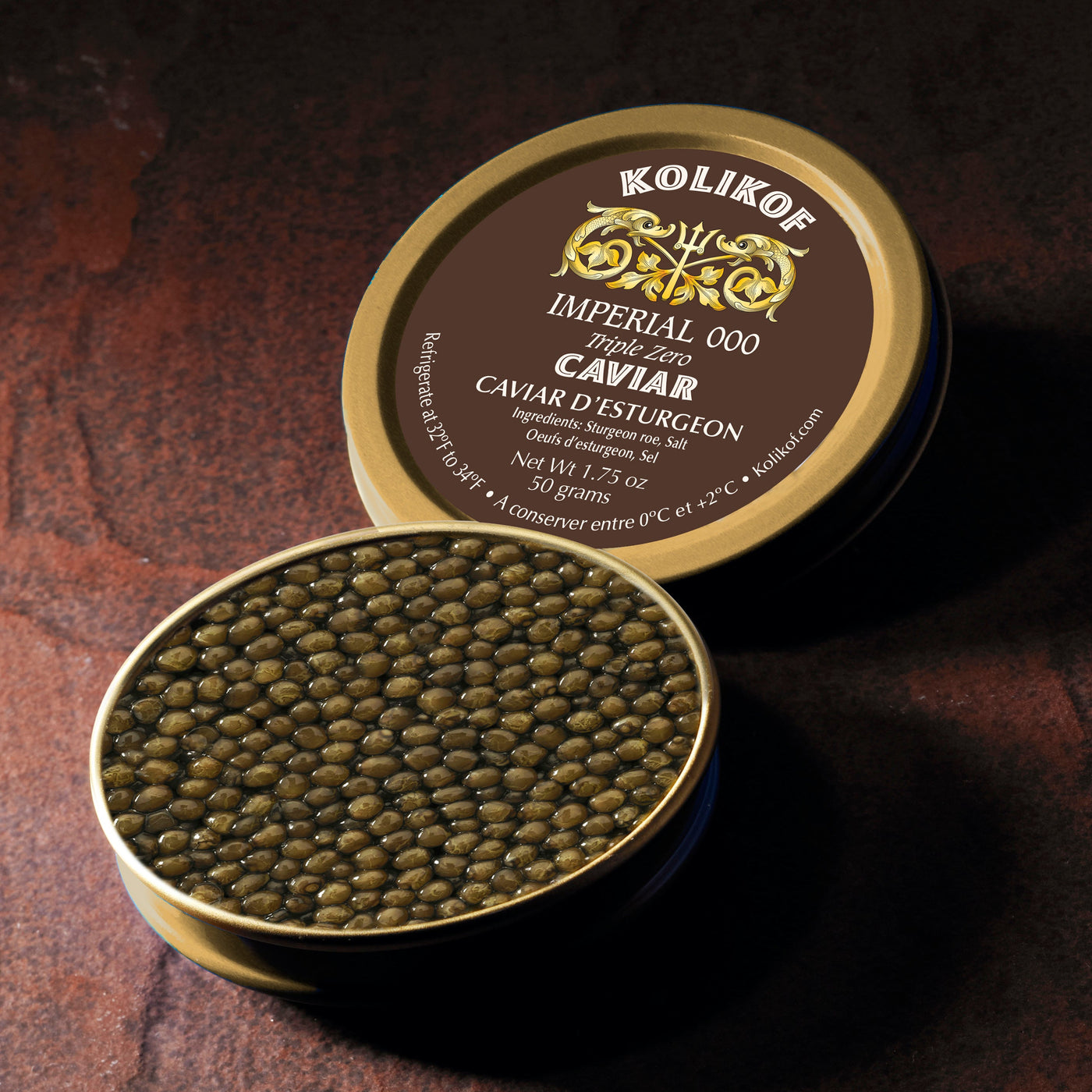 Imperial Triple Zero Caviar. An Extra Large Grain. Best Caviar Gifts.