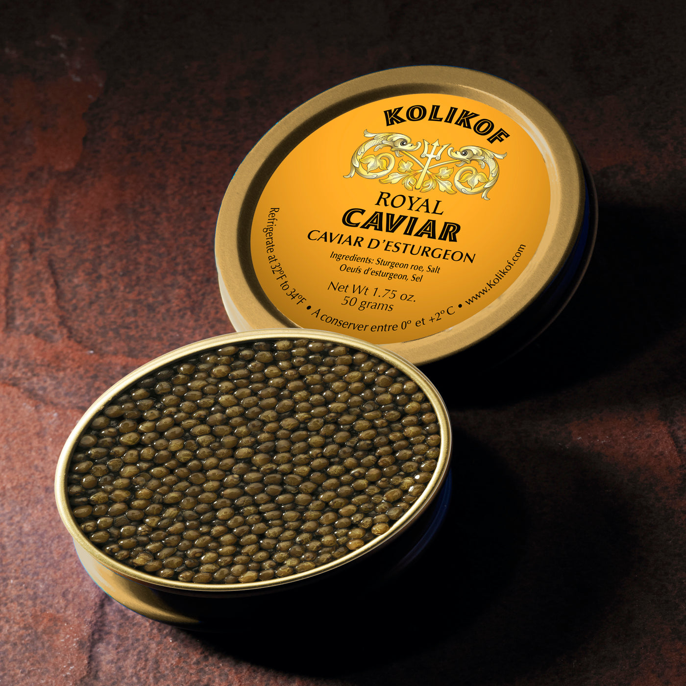 Royal Caviar at Kolikof.com. The Best Caviar to Buy Online.