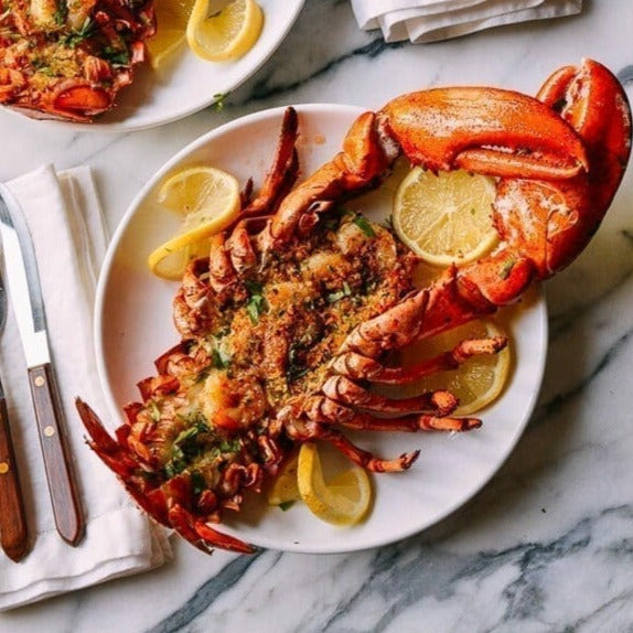 Baked Stuffed Maine Lobsters (2lbs) Kolikof® Caviar & Gourmet